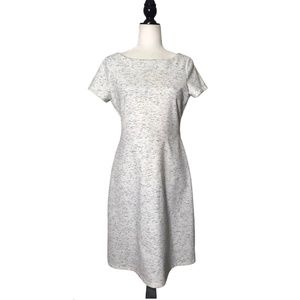 Ivanka Trump White and gray  dress Size 10